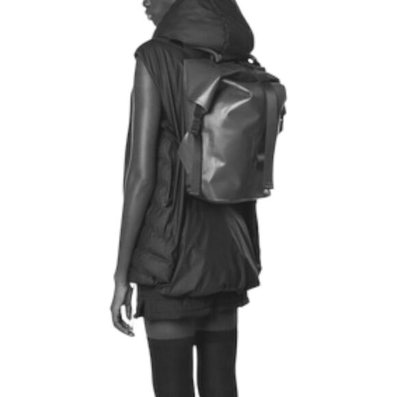 Rains Arid Nylon WMNS Backpack - Rolltop, Green, Limited Edition Waterproof Neon main image 9